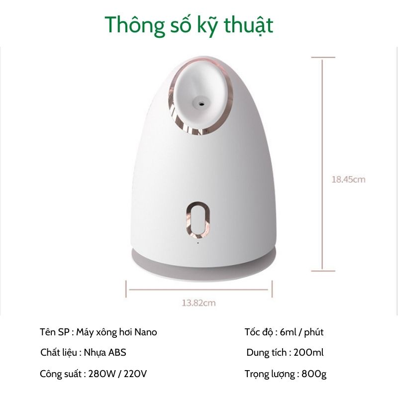 Máy xông tinh dầu mini đa năng cao cấp phun sương, tạo ẩm, khuếch tán tinh dầu đuổi muỗi an toàn The Kitchen House