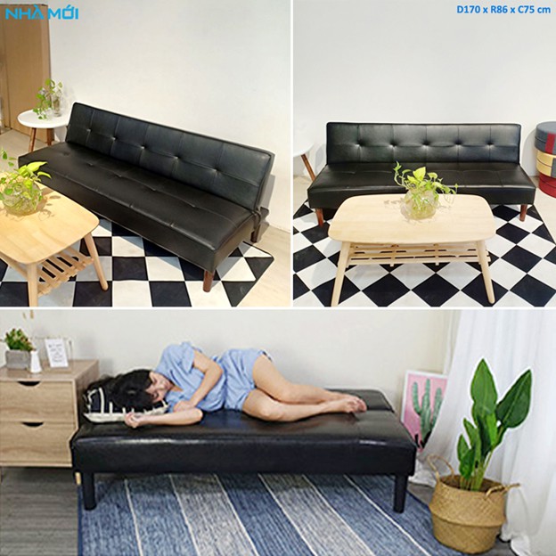 (Nhà Mới) Sofa Bed xuất khẩu (sofa kết hợp giường)