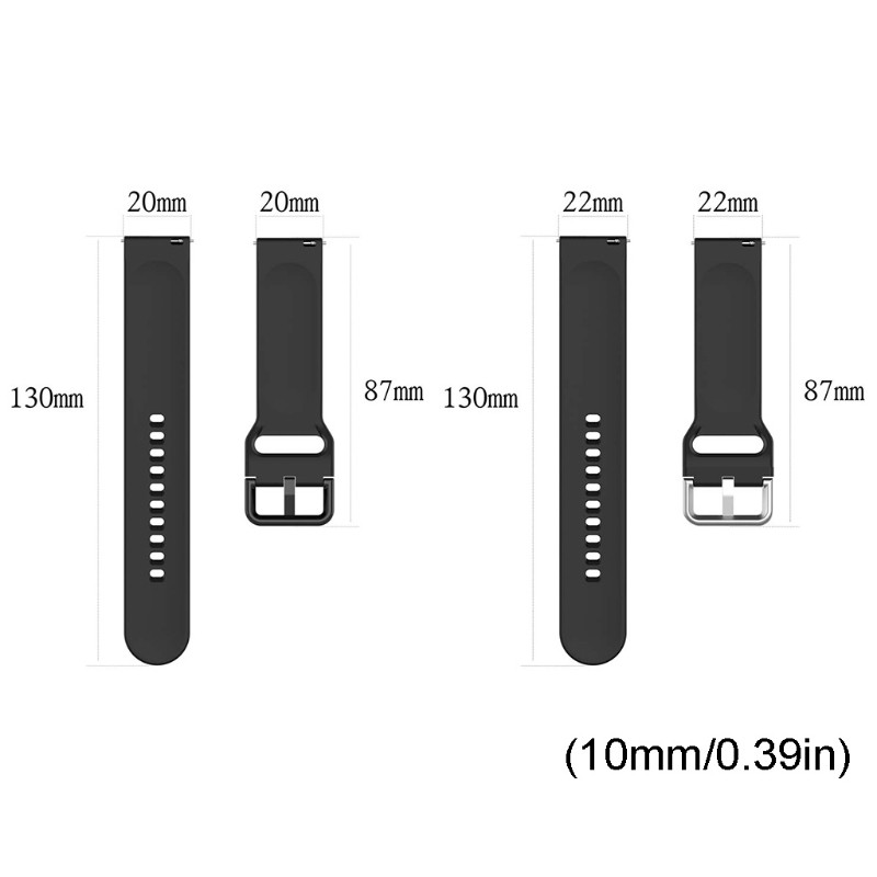 Dây đeo dành cho đồng hồ thông minh Huawei Gt2 / Samsung Galaxy Watch 3 / Amazfit Gtr / Garmin