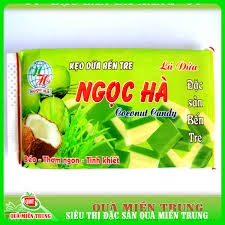 COMBO 10 GÓI KẸO DỪA BẾN TRE HIỆU NGỌC HÀ
