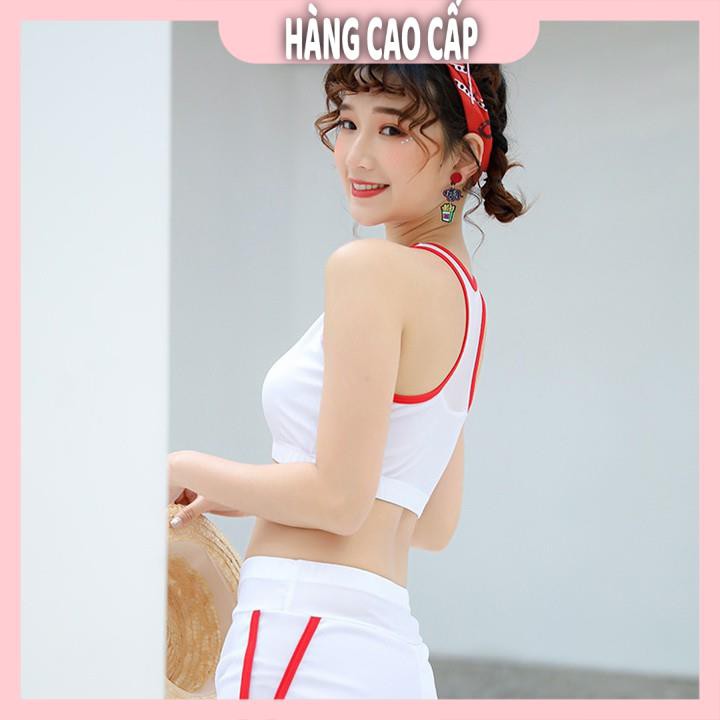 Set bơi thể thao cho nữ bộ bơi 3 mãnh có áo lưới năng động cá tính | BigBuy360 - bigbuy360.vn