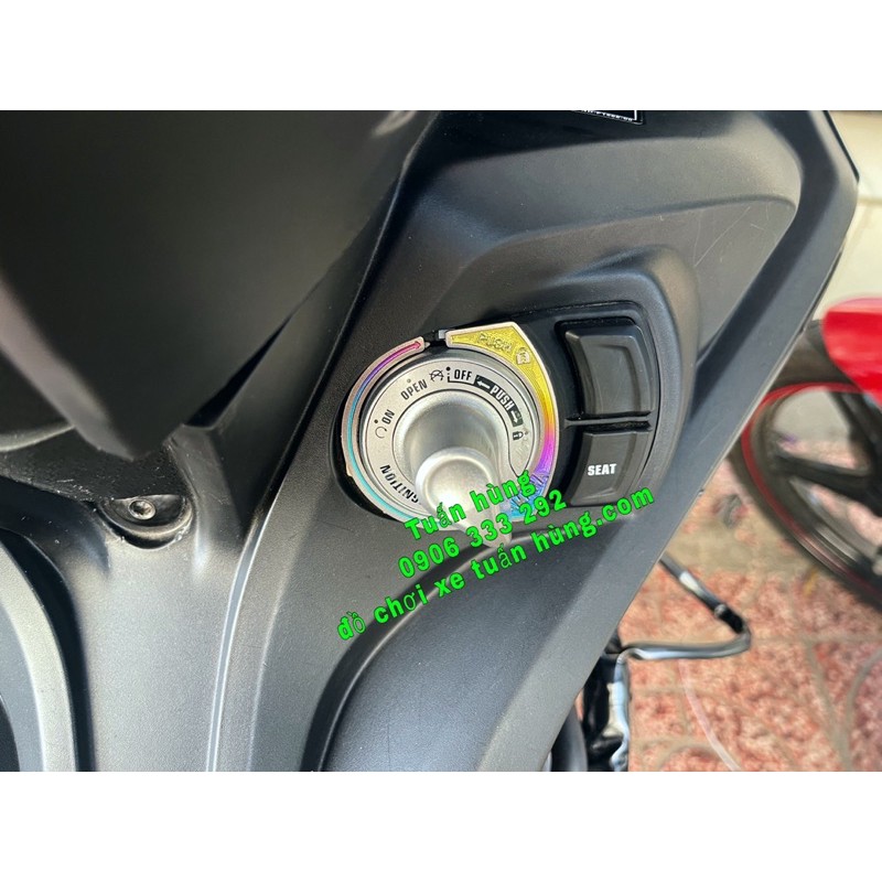 Dán ổ khoá ex 155  titan 7 màu - đồ chơi xe ex 155