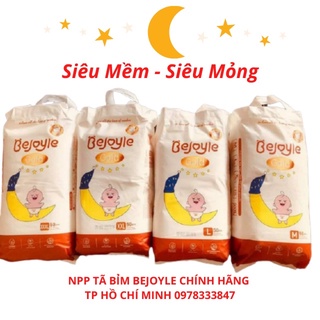Bỉm/Tã Bejoyle Gold Mẫu Cải Tiến Mới Đủ Size S50 M50 L50 XL50 XXL50 XXXL50 Mỏng Nhẹ, Êm Mềm Cho Bé Từ Sơ Sinh Đến 20kg