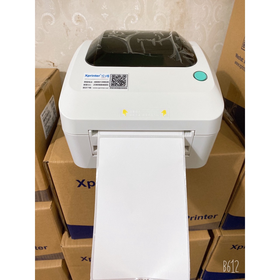 Máy in đơn hàng TMĐT Xprinter XP 470B - XP 490B, in đơn hàng shopee, tem mã các bên vận chuyển