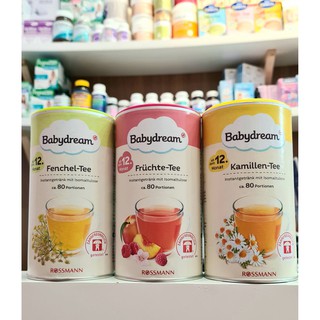 Trà hữu cơ Babydream 190gr của Đức dạng cốm hoà tan cho bé