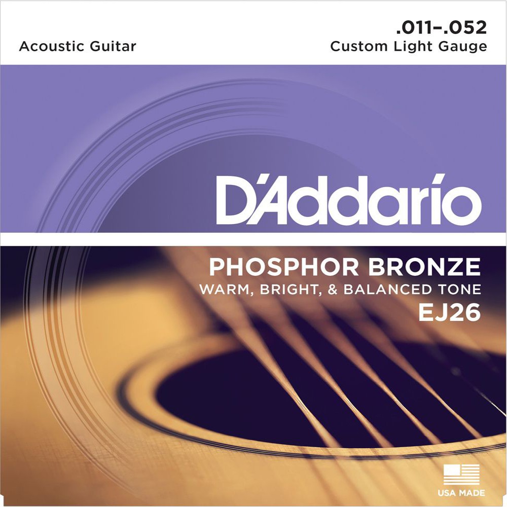 DÂY GUITAR AUCOUSTIC D'ADDARIO EJ26 (HÀNG CHÍNH HÃNG)