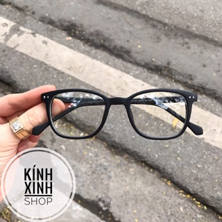 Kính Mắt vuông unisex 2 chấm Hottrends