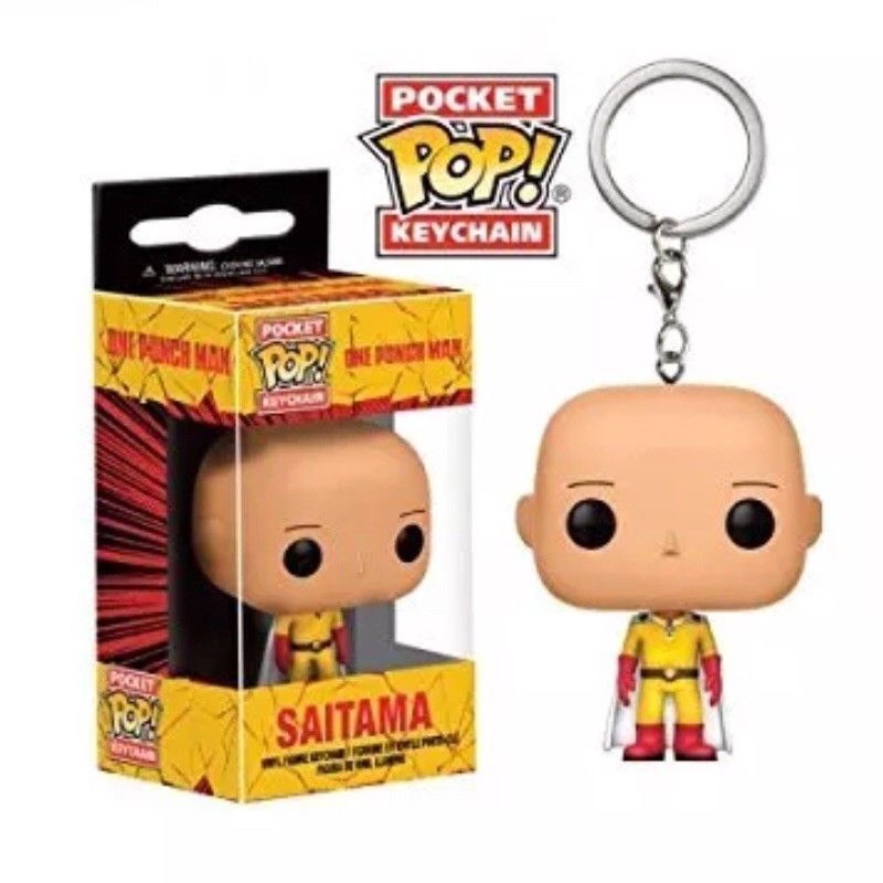 1 Móc Khóa Mô Hình Nhân Vật One Punch-Man Đáng Yêu