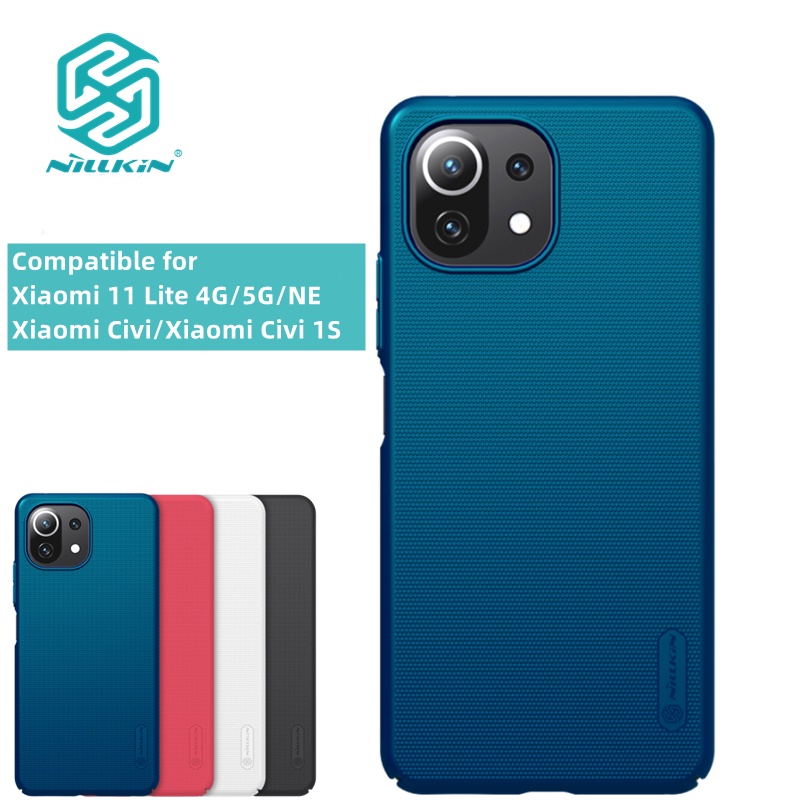 Ốp Điện Thoại Nillkin Bằng PC Cứng Mặt Nhám Cho Xiaomi 11 Lite 4G 5G NE/Xiaomi Civi/Xiaomi Civi 1S