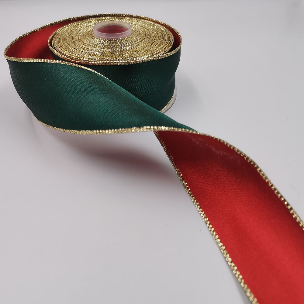 Cuộn Dây Ruy Băng 3.8cm * 2m Trang Trí Giáng Sinh