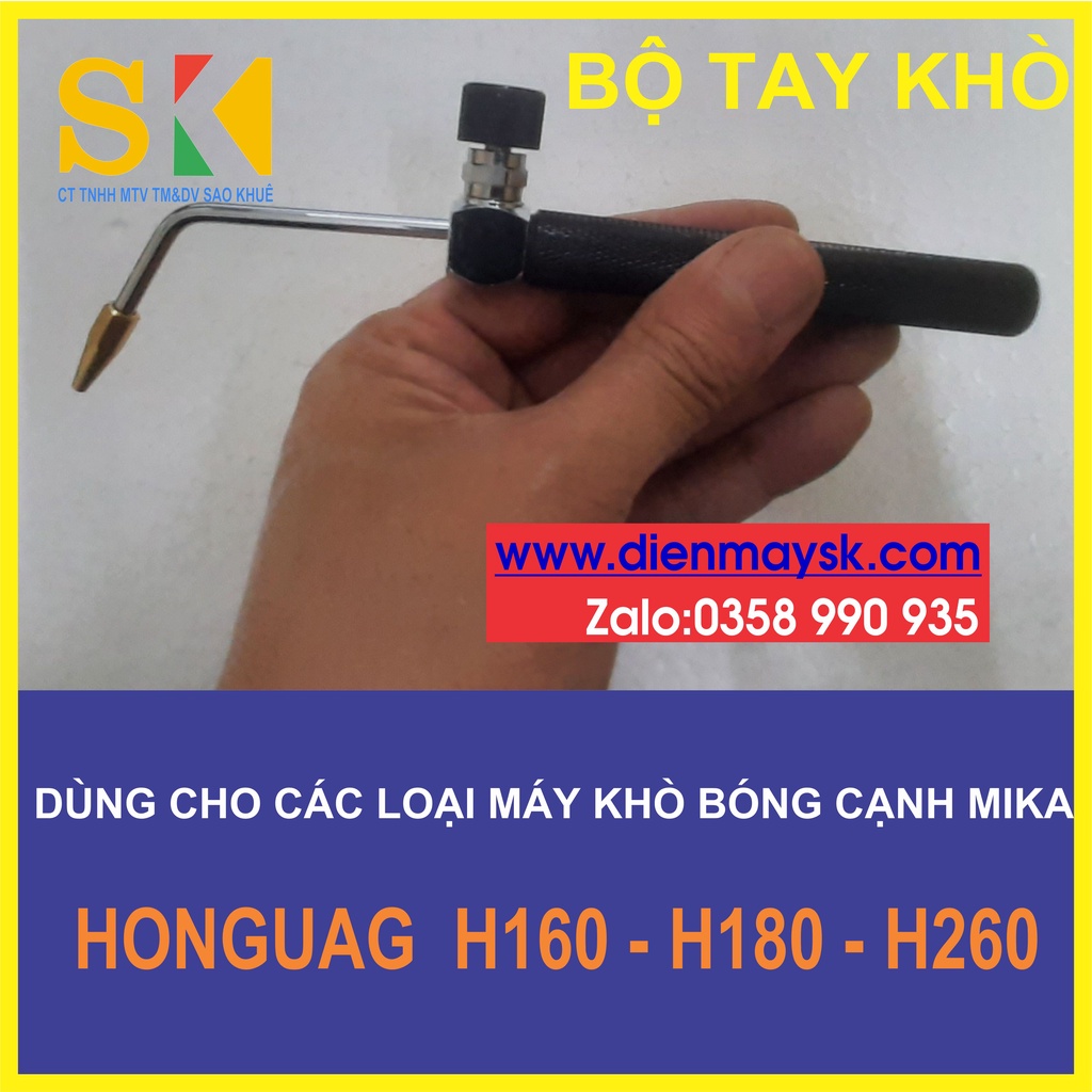 Bộ tay khò cho máy khò cạnh mica H160,H180,H260 giá tốt, chất lượng