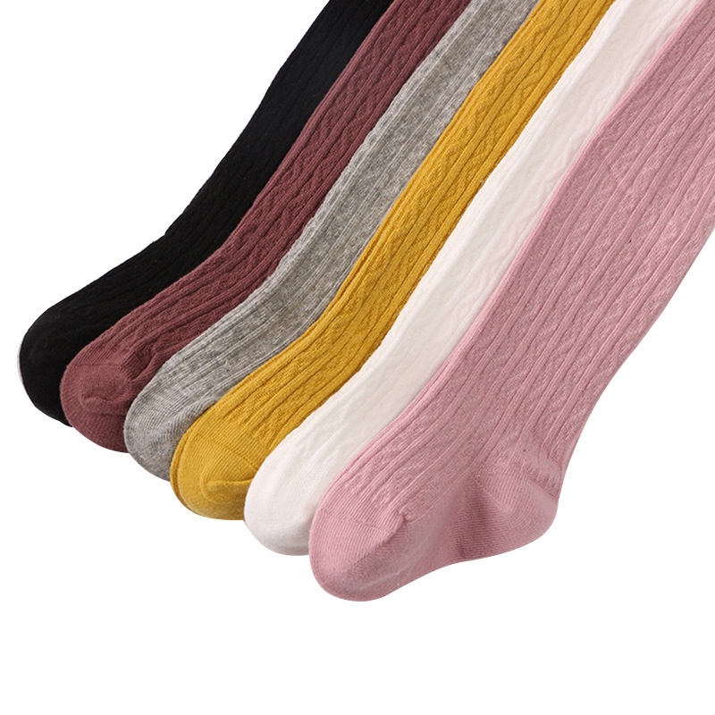 Quần Tất Cotton Giữ Ấm Mùa Đông Cho Bé Gái 0-8 Tuổi