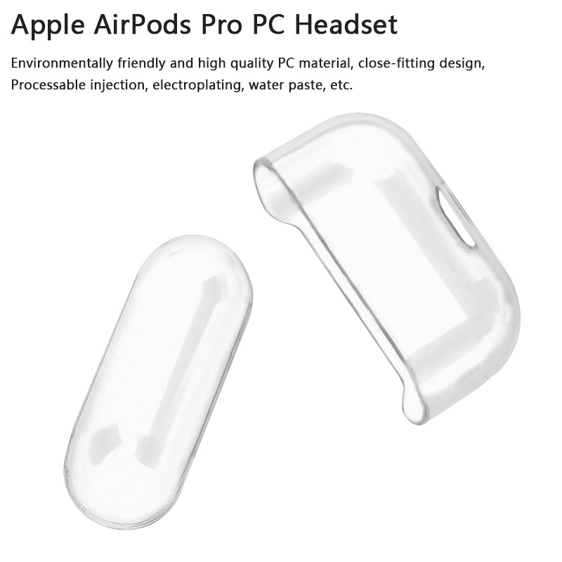 Ultra Vỏ Bảo Vệ Hộp Sạc Tai Nghe Không Dây Apple AirPods Pro 3 2 1 2019 Bằng PC Trong Suốt Siêu Mỏng