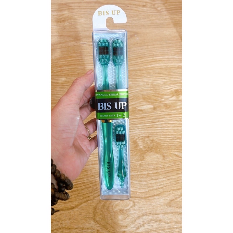Bàn Chải Bis Up Nano 1 Cán 3 Đầu Thay Hàng Chính Hãng