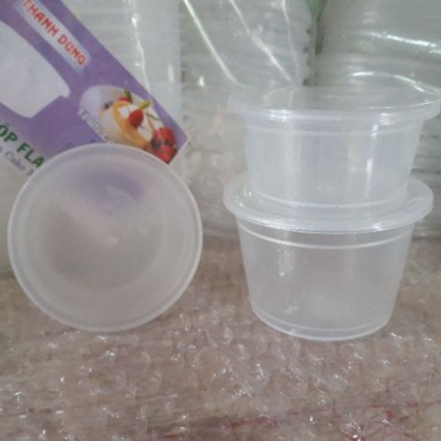 Hũ flan size s đựng flan, caramen, slime... | BigBuy360 - bigbuy360.vn