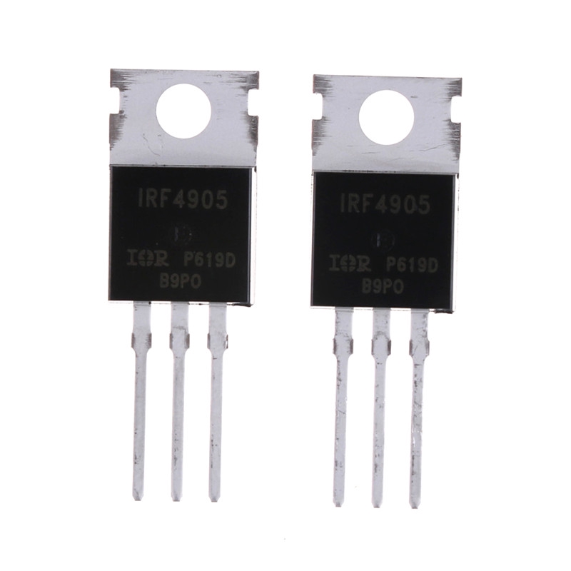 Set 10 linh kiện điện tử Irf4905 Irf4905Pbf Mosfet 74a 55v P-Channel Ir To-22