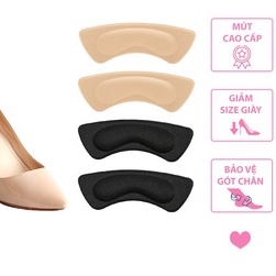 Cặp đệm lót giày cao gót bảo vệ chân 4D dành cho nữ