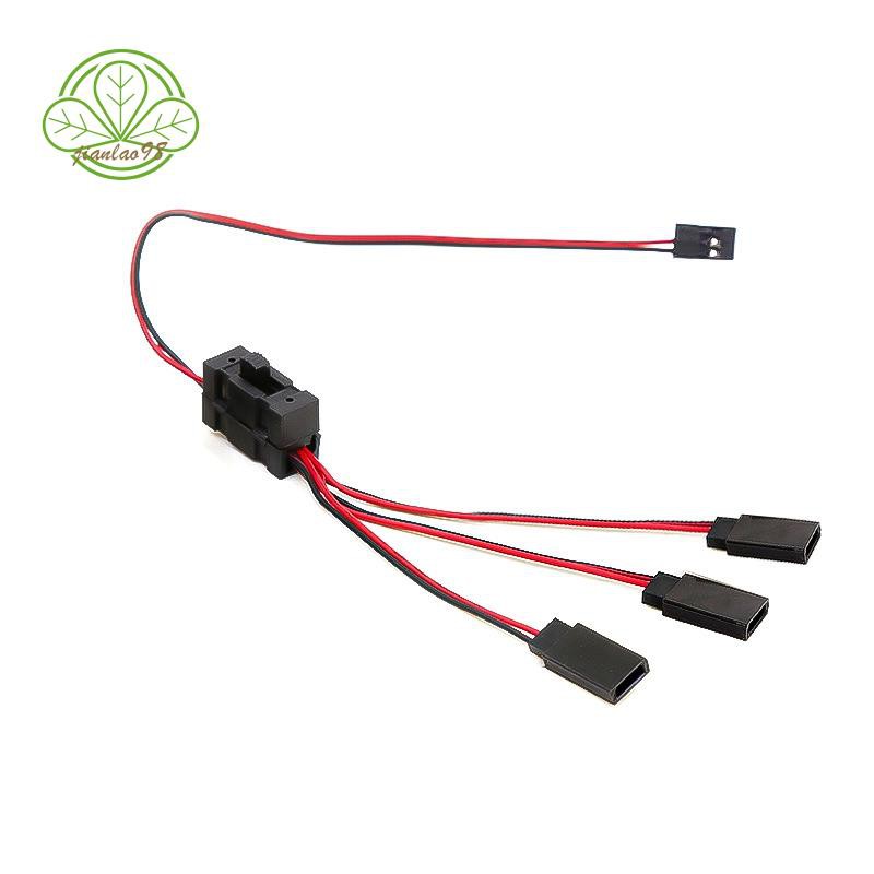 1 Dây Cáp Mở Rộng Rc Servo 1 Sang 3 Y Cho Jr Futaba Rc El