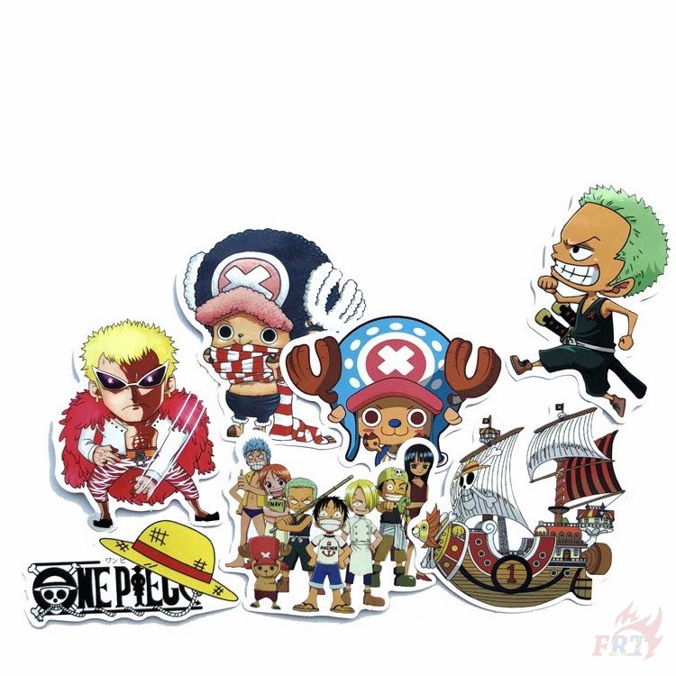 Sticker dán tường hình các nhân vật trong phim hoạt hình One Piece