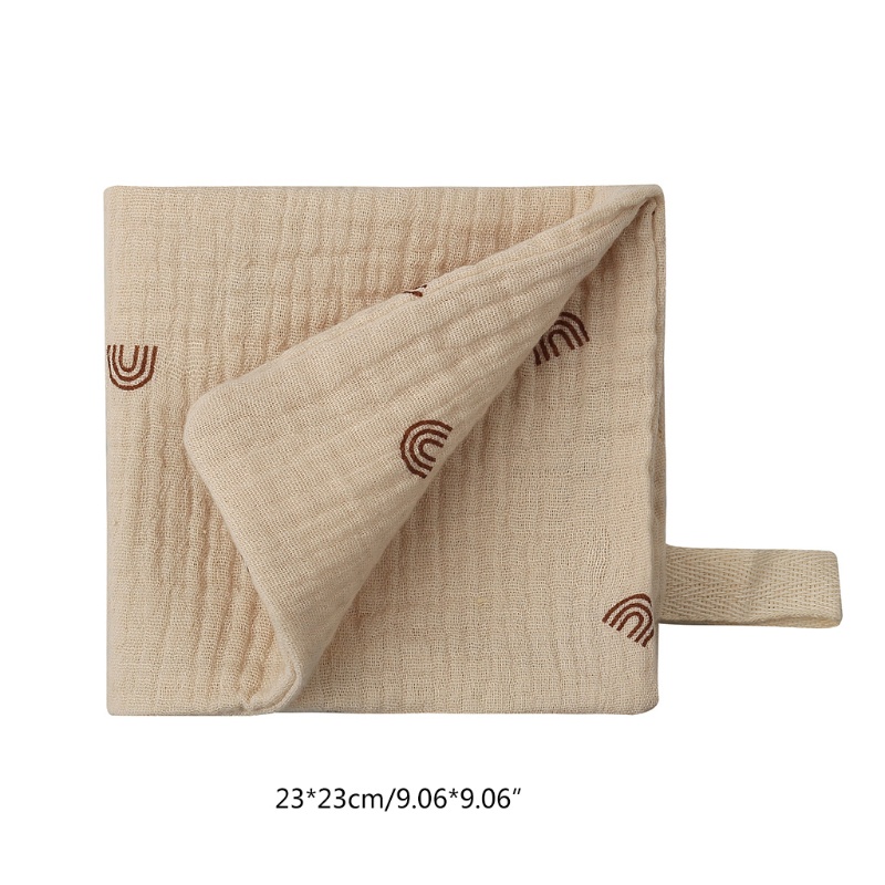 Khăn Tắm Cho Bé Sơ Sinh Mềm Mại Kích Thước 9x9 Inch