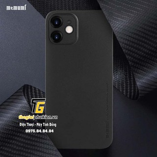 Ốp lưng lụa iPhone 12, 12 Mini chính hãng Memumi siêu mỏng 0.3mm