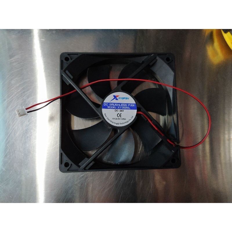 Quạt tản nhiệt máy hàn 24V, 9x9cm - 12x12cm