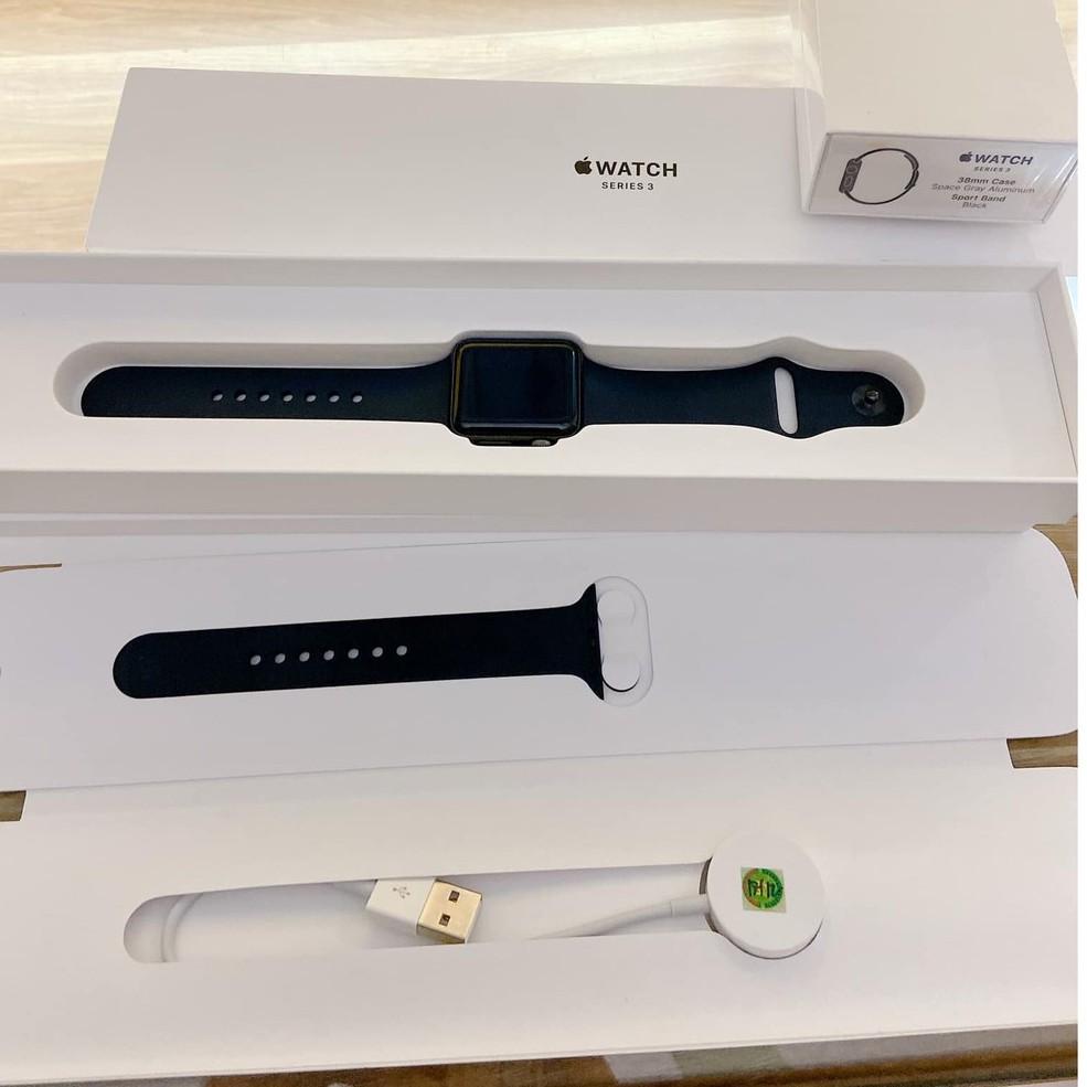 Đồng hồ Apple Watch Series 3 NHÔM | THÉP 38 42mm Đủ phụ kiện, bảo hành chính hãng 12 tháng 1 đổi 1 tại Hải iwatch