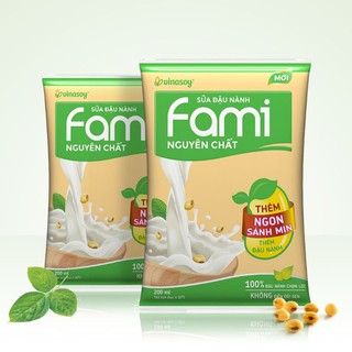 sữa đậu nành fami xanh lá