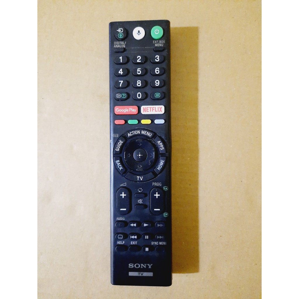 [Mã 77ELSALE giảm 7% đơn 300K] Remote Điều khiển tivi Sony giọng nói- Hàng chính hãng theo TV BH 6 tháng