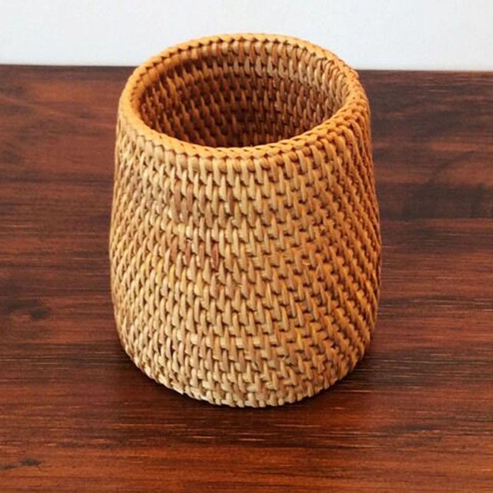CONOPERY Giỏ Đan Mây Thủ Công Đựng Đồ Đa Năng Trang Trí Nhà Cửa
