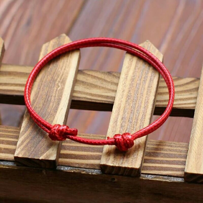Vòng cặp dây sáp Hàn Quốc thiết kế đơn giản và nhỏ gọn