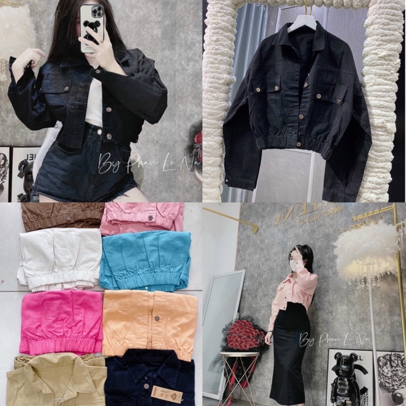 Áo khoác kaki mẫu mới hot