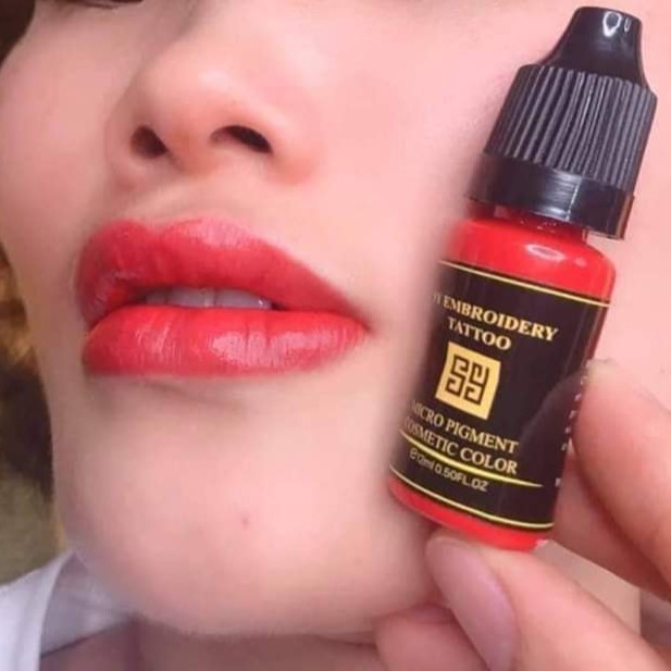 Mực Môi MàyFREESHIPMực Hữu Cơ SY Chính Hãng Nhanh Bám Màu Bám Mực USA-10ml
