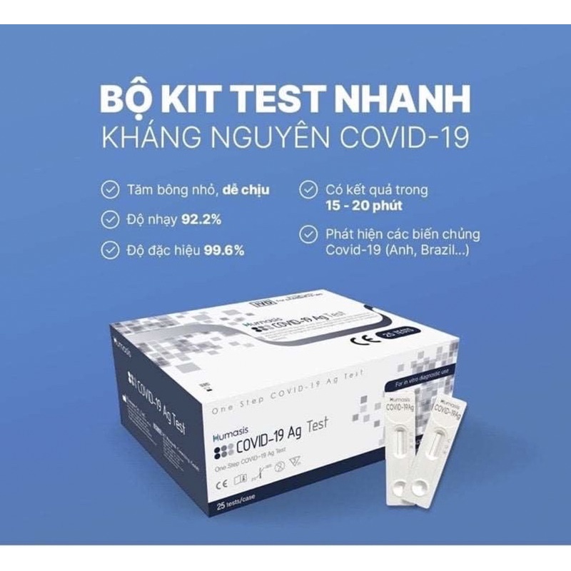 Bộ Que Test Nhanh Humansis Hàn Quốc