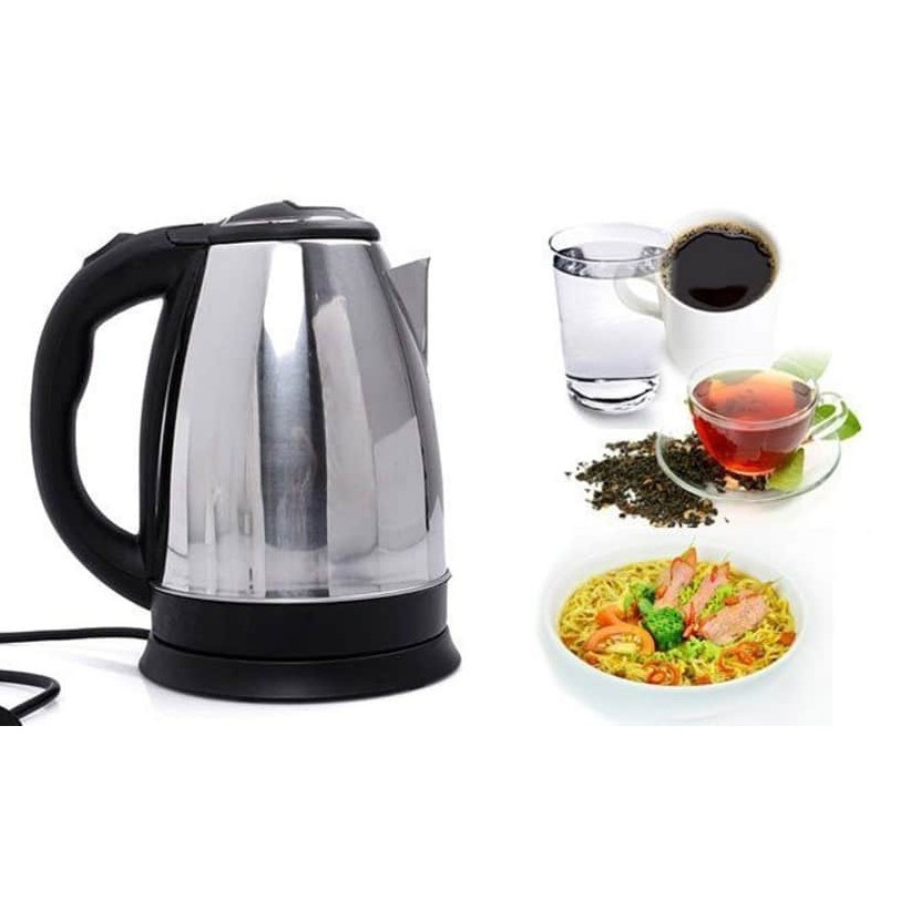 [RẺ VÔ ĐỊCH] Ấm Đun Nước Siêu Tốc Dung Tích 1,8L,Bảo Hành 6 Tháng   Công Suất Cao - Tự Động Ngắt Điện, An Toàn