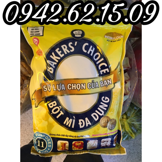 Bột mì đa dụng địa cầu số 11 gói 1 kg