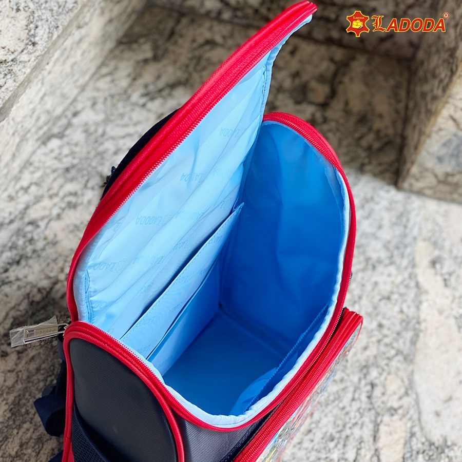 Balo chống gù tiểu học, balo nam nữ cấp 1 thương hiệu Ladoda C135
