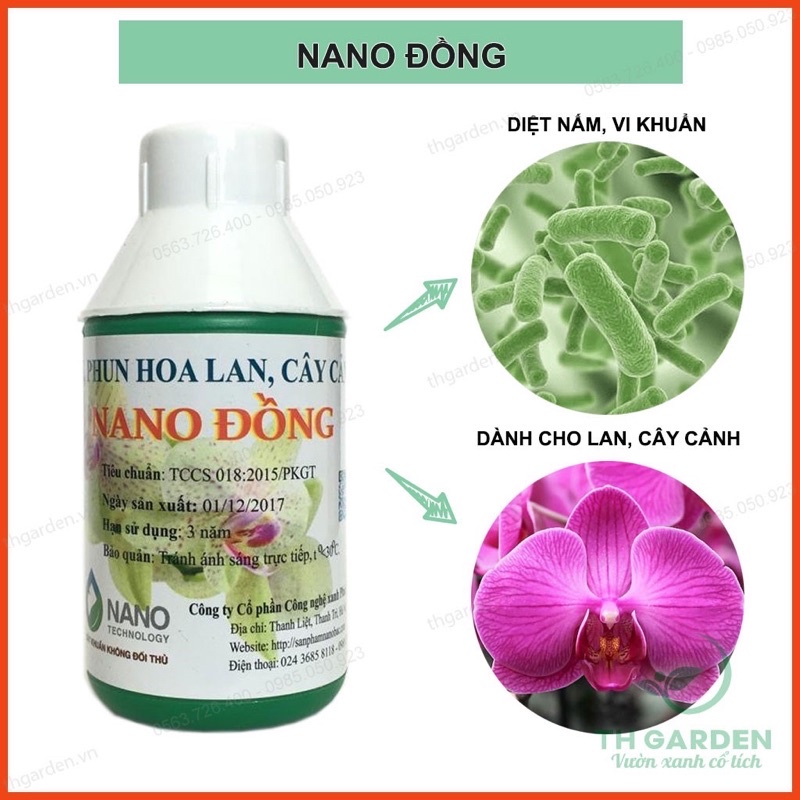 dung dịch nano đồng 100ml