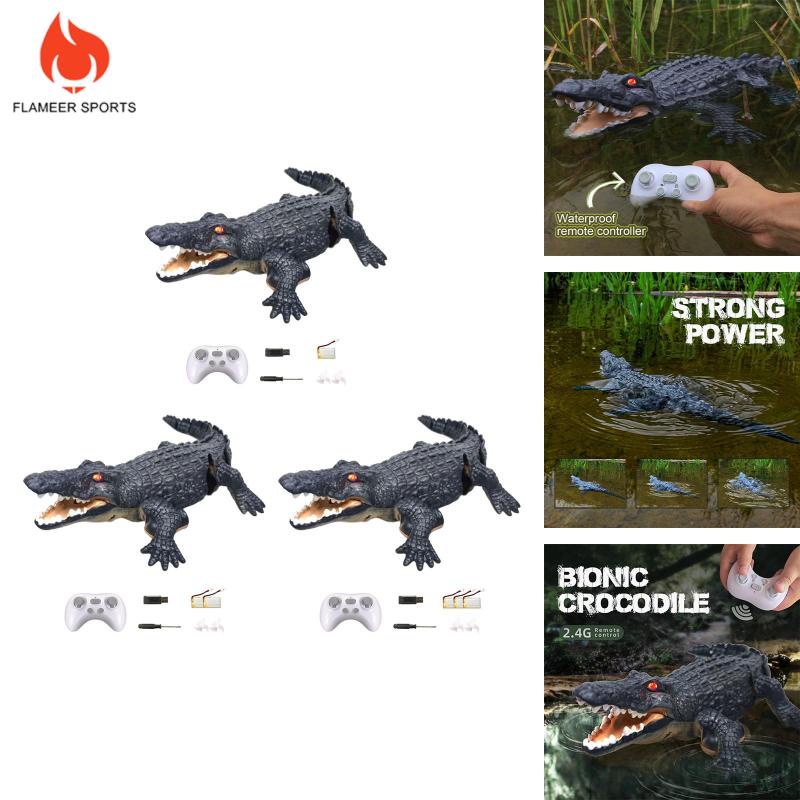Đồ Chơi Cá Sấu Điều Khiển Từ Xa Trong Nhà Tắm / Ngoài Trời Dành Cho Trẻ