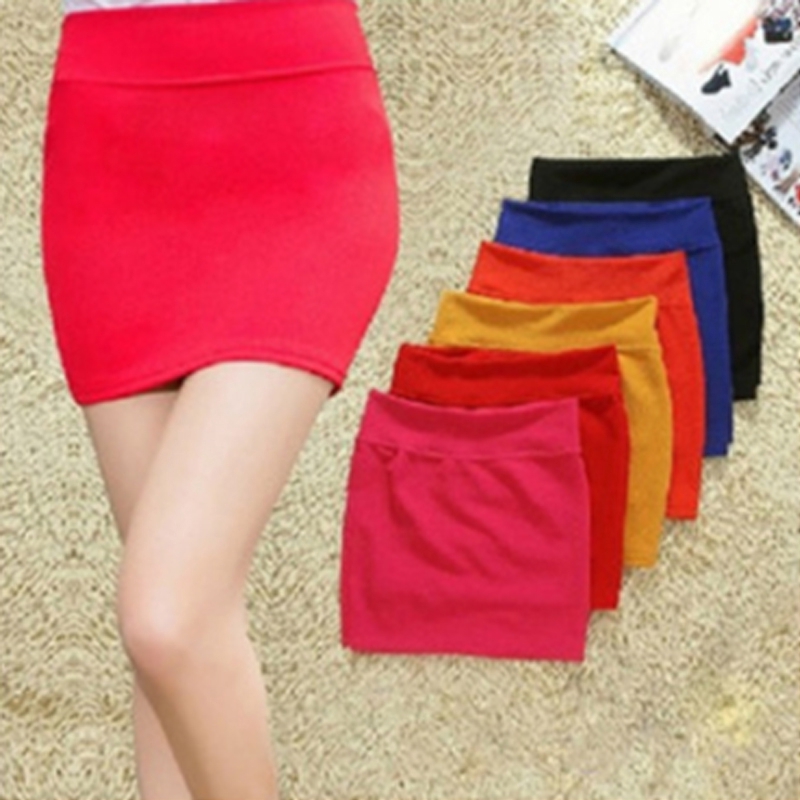 Fashion High Waist Slimming Hip Step Skirt