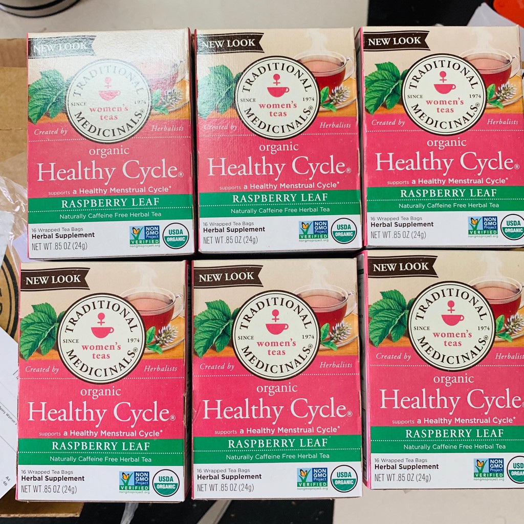 (Date 7/2024) Organic Healthy Cycle USDA - Trà hữu cơ lá mâm xôi điều hòa nội tiết | BigBuy360 - bigbuy360.vn