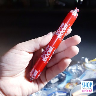 Xúc xích ăn liền Vissan Boom Boom Mai Vàng - cây 23g - màu đỏ