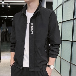 Jaket Áo Khoác bomber Chống Gió / Thấm Nước Chất Lượng Cao Thời Trang 2020 Cho Nam