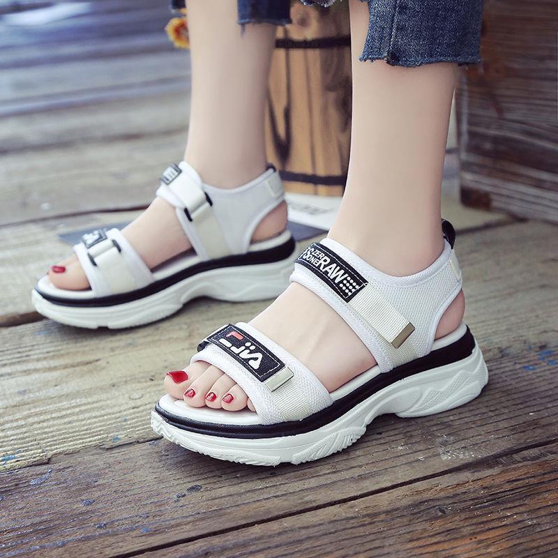 Xăng đan Thể Thao Đế Mềm Thời Trang Mùa Hè Hàn Quốc Cho Nữ