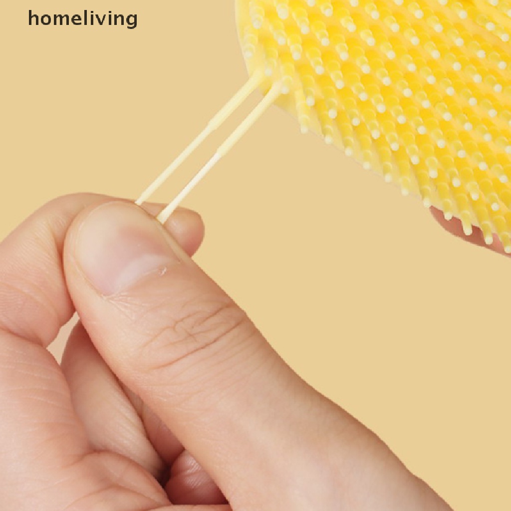 Bàn Chải Tắm Silicone Tẩy Tế Bào Chết Tiện Dụng