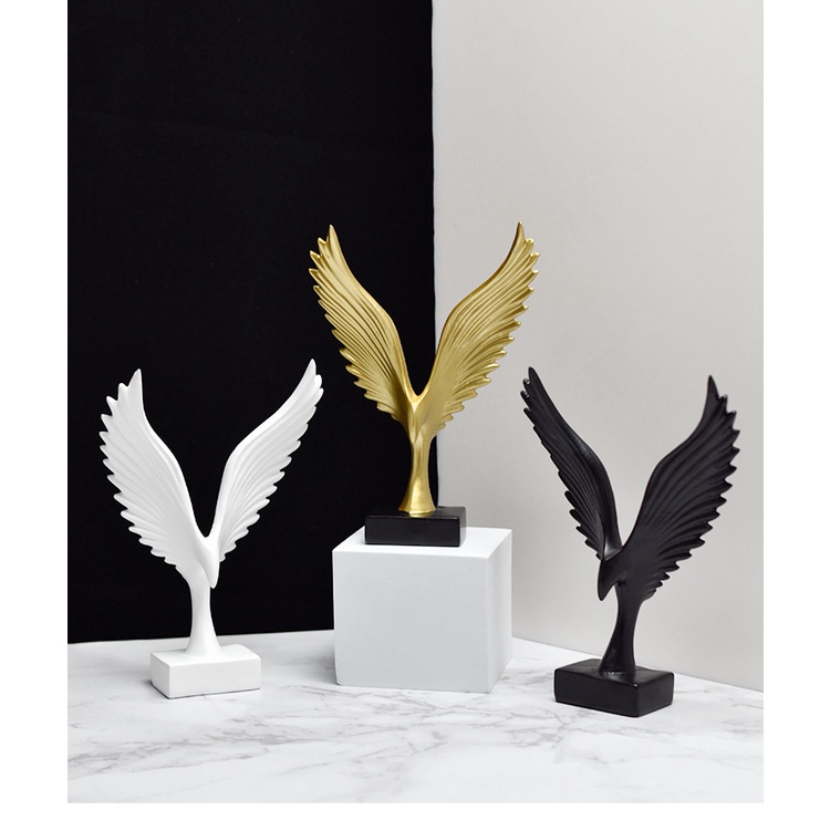 Tượng Nhựa Resin Mini Phong Cách Bắc Âu Dùng Để Trang Trí Nhà