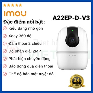 Mua Camera wifi imou  camera imou ranger  nghe âm thanh  nói chuyện 2 chiều A22EP  C22SP. Bảo hành chính hãng 24 tháng