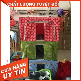 COMBO 2 Túi đựng đồ đa năng có khung sắt (Min_hous)