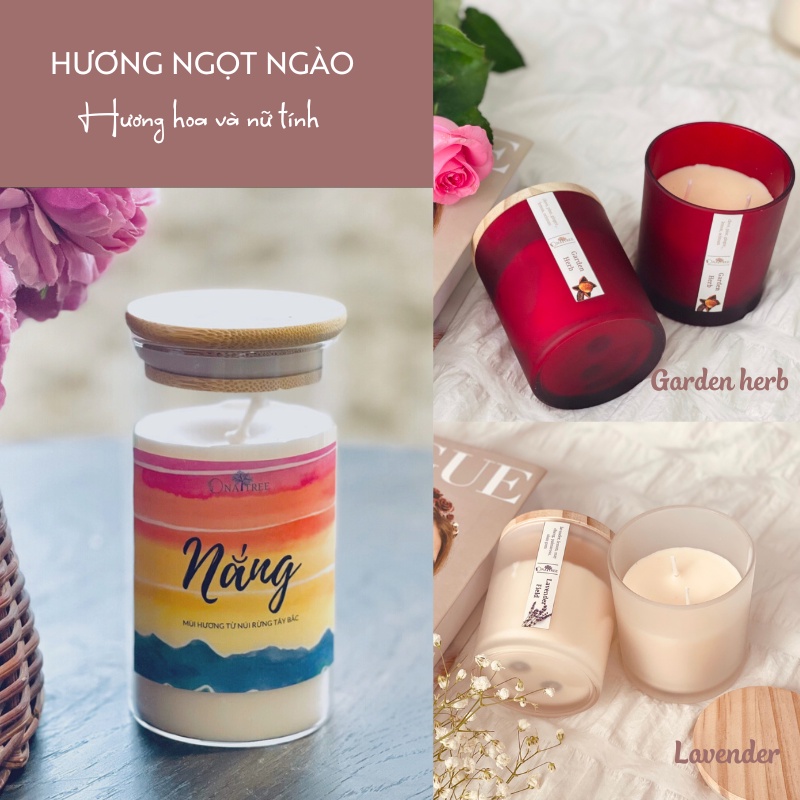 Voucher Nến Thơm Set Quà Tặng Nến Thơm OnaTree
