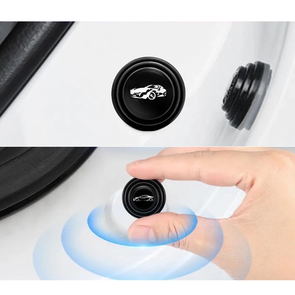 Set 10 miếng đệm silicon chống sốc cho cửa xe hơi | BigBuy360 - bigbuy360.vn
